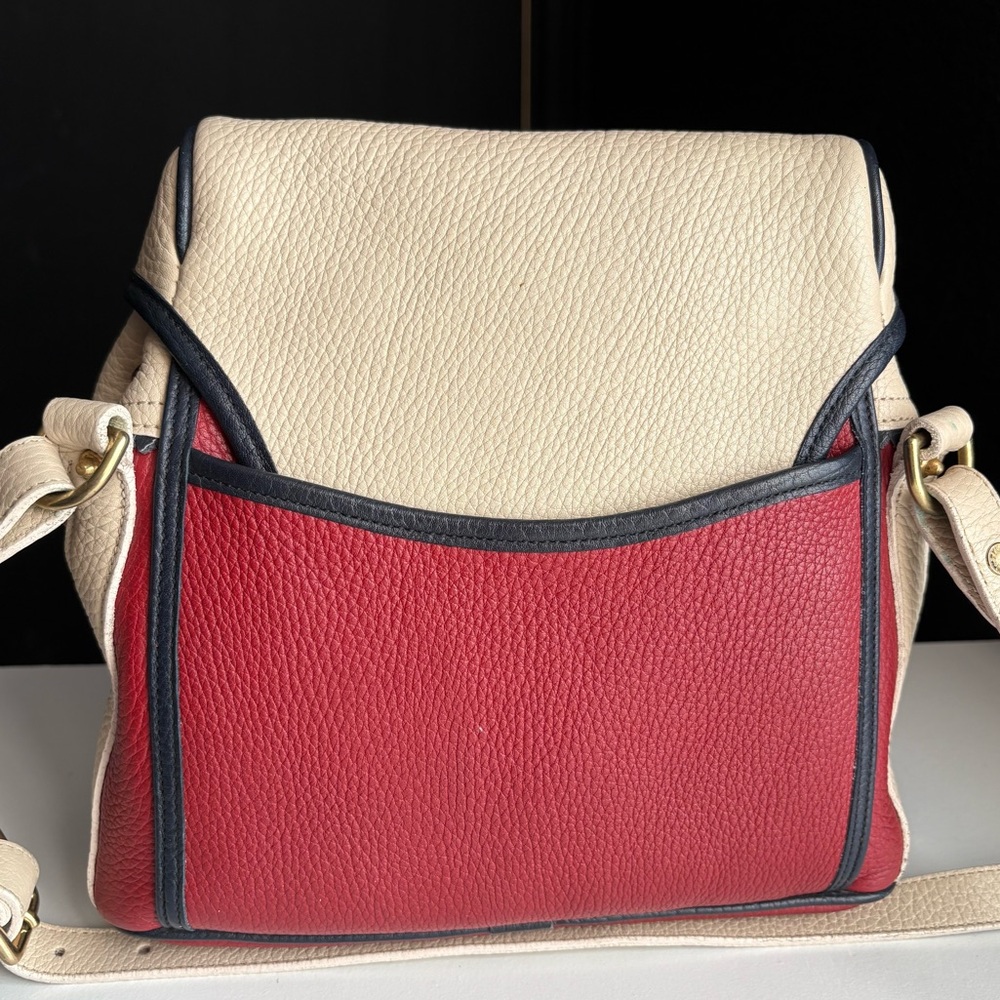 Dooney and Bourke awl leather Teton Drawstring Bag
Rouge Bone Navy - Picture 4 of 16